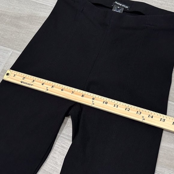 Franne Golde High Rise Two-Way Stretch All-Season Classic Magic Pant in Black - Picture 11 of 14